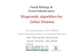 Celiac disease diagnosis algorithm
