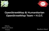 OpenStreetMap and HOT - OSCAL (Workshop)