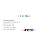 Fundmentals of ICT in B2b on Telecomms Platform
