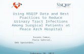 C2 Susann Camus - Using NSQIP Data and Best Practices to Reduct UTIs Among Surgical Patients at Peace Arch Hospital