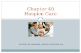 Chapter 040 Hospice Care