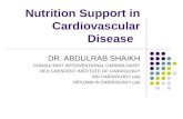 Nutrition support in cardiovascular disease