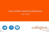 SoMe 2014 Awards Submission CafeGive Social