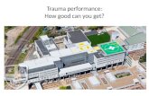 SMACC: Parr on Trauma Performance: How good can you get?