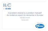 A problem shared is a problem halved? Evidence report on dementia in europe