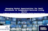 Emerging Markets for Independent Assisted Living Sector Webcast