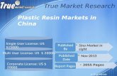 Plastic resin markets in china
