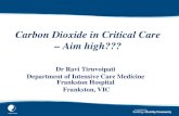 ICN Victoria - Ravi Tiruvopati on CO2 in Critical Care