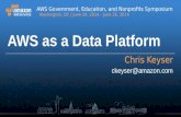 AWS as a Data Platform - AWS Symposium 2014 - Washington D.C.