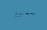 Crack The MBA 2014