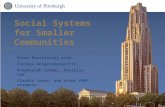 Social Systems for Smaller Communities