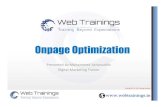Seo Onpage Optimization Guide