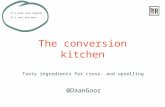 Conversion day 2014 > the conversion kitchen