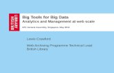 Big Tools for Big Data