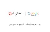 Salesforce For Google Apps Overview