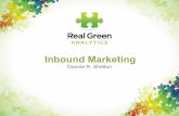 Real Green Analytics - Inbound Marketing 2013