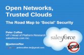 Open Networks, Trusted Clouds: Peter Coffee at Cloud Expo 7 Nov 2011