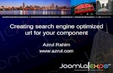 JoomlaEXPO: Search Engine Friendly URLs - Azrul.com