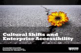 Culture Shifts and Enterprise Accessibility - Accessing Higher Ground 2013 - Denis Boudreau (Deque Systems)