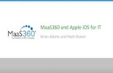 MaaS360 and Apple iOS for IT