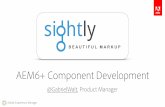 Sightly Component Development in AEM
