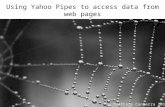 Using Yahoo Pipes