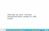 Setting up your virtual infrastructure using FI-LAB Cloud