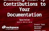 Enabling Walk Up Contributions to Your Project Documentation