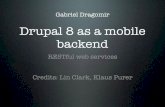 Drupal 8 as a mobile backend
