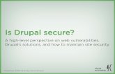 Is Drupal Secure?
