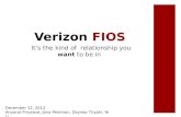 Verizon FiOS Integrated Marketing Campaign Proposal