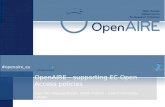 OpenAIRE en het Open Accesbeleid van de Europese Commissie
