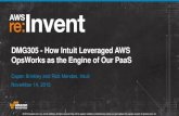 How Intuit Leveraged AWS OpsWorks as the Engine of Our PaaS (DMG305) | AWS re:Invent 2013