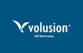 Volusion's SEO Boot Camp