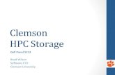 Clemson: Solving the HPC Data Deluge