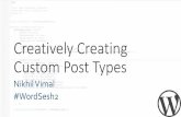 Creatively creating custom post types!  word sesh2