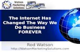 Internet Has Changed the Way We Do Business Forever