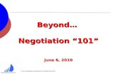 Beyond Negotiation 101 for Entrepreneur by Terry Hird