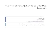 The story of SonarQube told to a DevOps Engineer