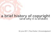 a brief history copyright (and why it is broken)