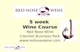 Red nose wine course wk 2 2012