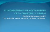 Cpt accounts - unit6