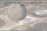 Monetry & Fiscal Pilicy In India