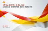Media webcast presentation Royal Dutch Shell second quarter 2012 results