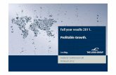 The Linde Group Presentation Financial Year 2011