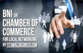 Local Networking & Marketing: Chamber of Commerce or BNI