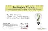 Raphael Barki  Technology Transfer