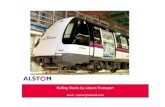 Rolling stock by Alstom Transport