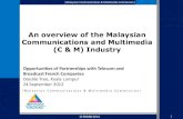 MCMC Overview of Malaysian Communication and Broadcast Industry 2012