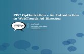 An Introduction to Webtrends Ad Director
